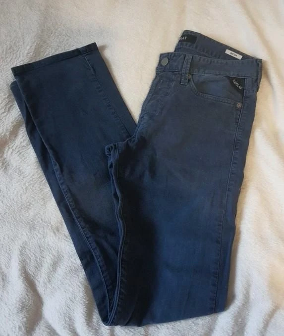 Calça jeans Replay azul-marin corte slim 38 - M – photo 2
